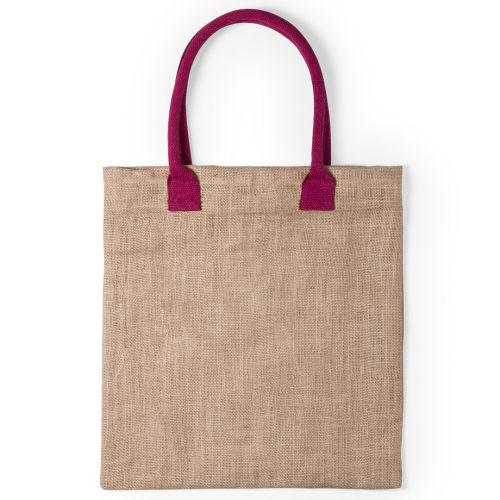 Jute Tasche | farbige Henkel - Bild 8